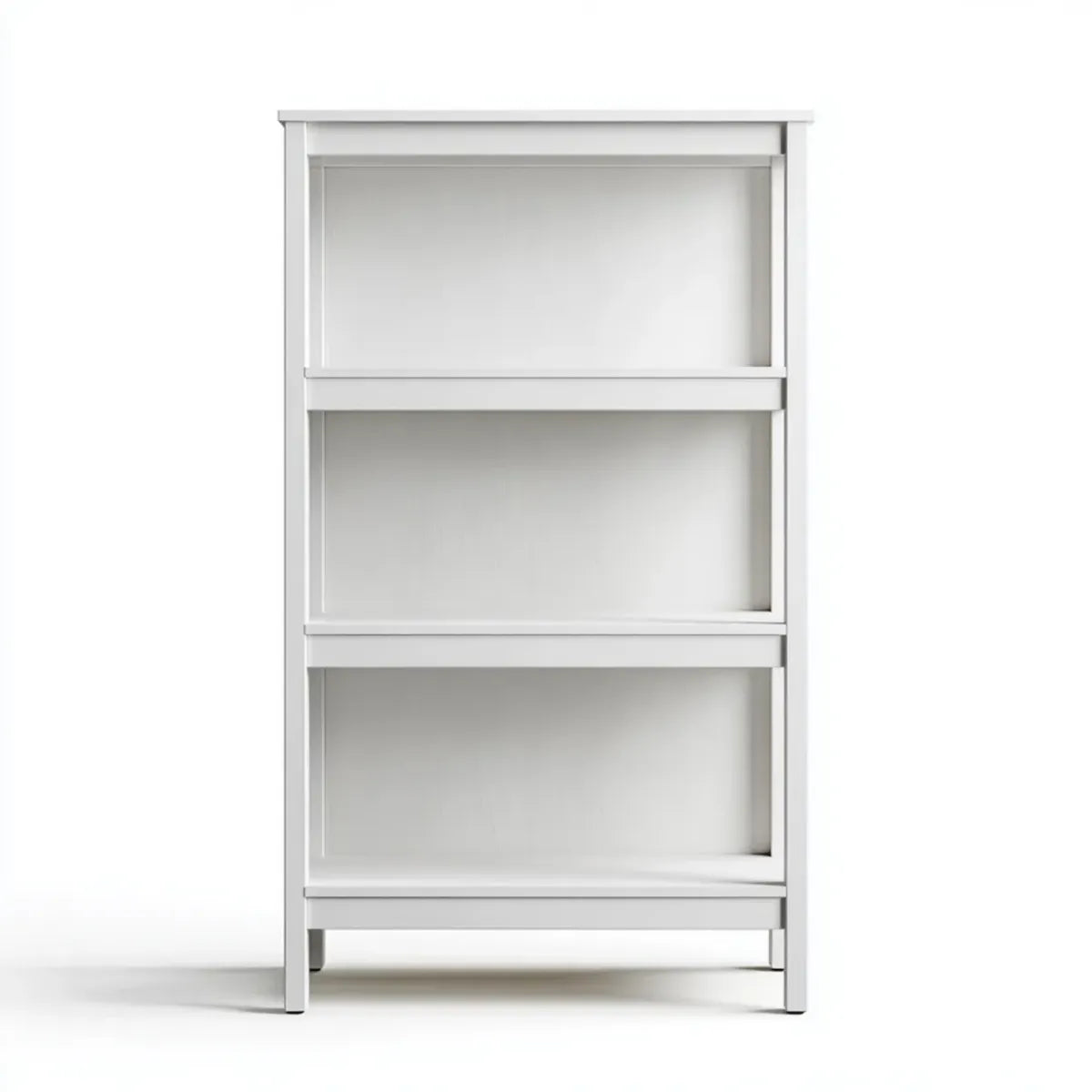 Regał stojący Biała 80 x 30 x 120 cm stal prostokątna